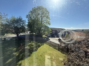 View from side window in the Living Room- click for photo gallery